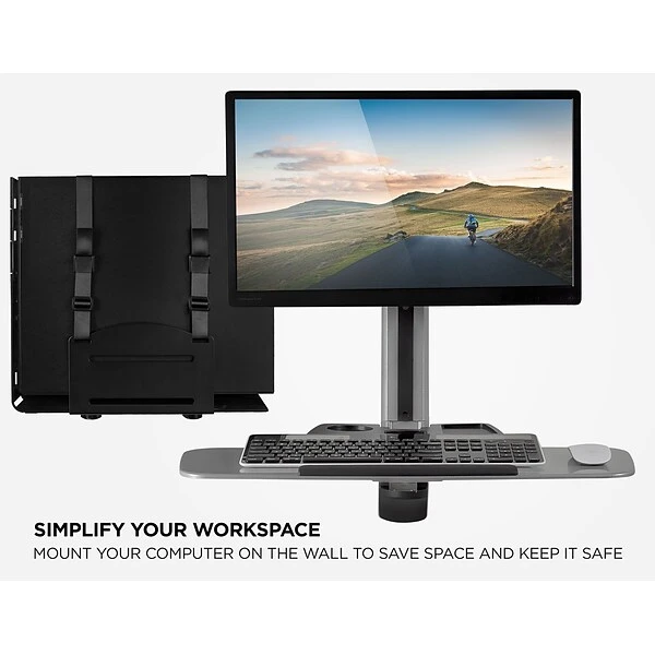 Mount It Mount-lt! Adjustable Monitor, Black (MI-7152) 2 Mount It Mount-lt! Adjustable Monitor, Black (MI-7152) - Image 2