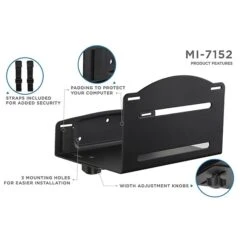 Mount It Mount-lt! Adjustable Monitor, Black (MI-7152) 6 Mount It Mount-lt! Adjustable Monitor, Black (MI-7152) -Ergot Office Furniture Shop sp12138928 s7