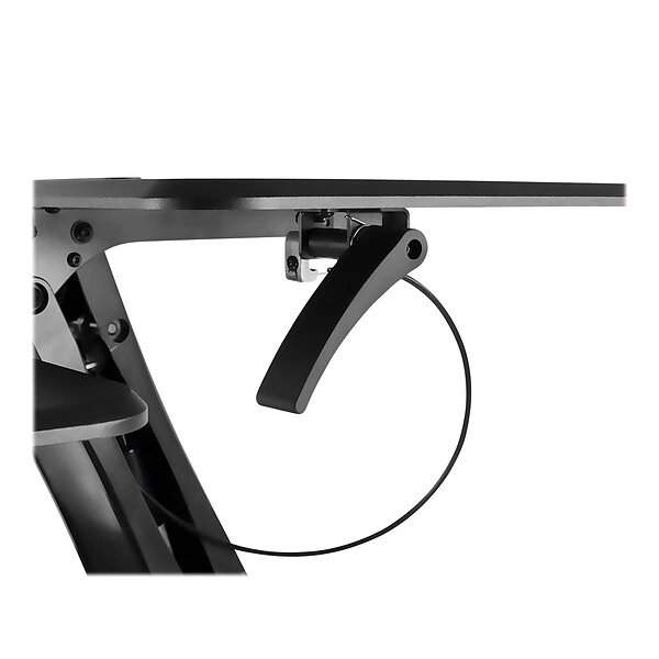 Mount-It! Adjustable Desk, Black (MI-7957) 5 Mount-It! Adjustable Desk, Black (MI-7957) - Image 5