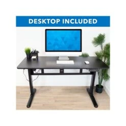 Mount-It! 29" - 47" Adjustable Desk, Black (MI-7999) -Ergot Office Furniture Shop sp123234014 s7