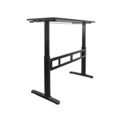 Mount-It! 29" - 48" Adjustable Desk, Black (MI-7981)