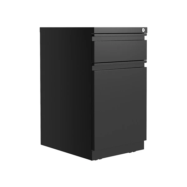 Hirsh 2-Drawer Vertical File Cabinet, Mobile/Pedestal, Letter, Black, 19.88" (25032) 1 Hirsh 2-Drawer Vertical File Cabinet, Mobile/Pedestal, Letter, Black, 19.88" (25032)
