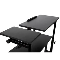 Mind Reader 30" - 44" Particle Board Adjustable Desk, Black (SDROLLXL-BLK) 8 Mind Reader 30" - 44" Particle Board Adjustable Desk, Black (SDROLLXL-BLK) -Ergot Office Furniture Shop sp127455625 s7