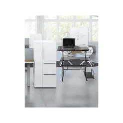 Mind Reader 30" - 44" Particle Board Adjustable Desk, Black (SDROLLXL-BLK) 9 Mind Reader 30" - 44" Particle Board Adjustable Desk, Black (SDROLLXL-BLK) -Ergot Office Furniture Shop sp127455726 s7