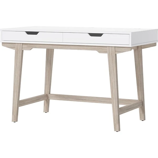 Thomasville Furniture Whitney 48" Writing Desk, Snowy White (SPLS-WH48D-TV) 2 Thomasville Furniture Whitney 48" Writing Desk, Snowy White (SPLS-WH48D-TV) - Image 2