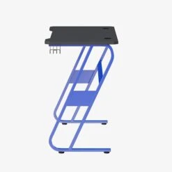 Flash Furniture 52"W Gaming Ergonomic Desk, Blue (NANRSG1030BL) 15 Flash Furniture 52"W Gaming Ergonomic Desk, Blue (NANRSG1030BL) -Ergot Office Furniture Shop sp133535121 s7