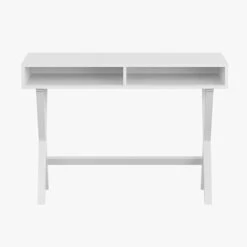 Flash Furniture 42" Home Office Writing Computer Desk With Open Storage Compartments, White (GCMBLK61WH) -Ergot Office Furniture Shop sp133535347 s7