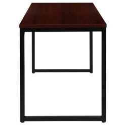 Flash Furniture 47" Tiverton Industrial Modern Commercial Grade Office Computer Desk, Red (GCGF15612MHG) -Ergot Office Furniture Shop sp133536356 s7