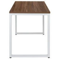 Flash Furniture 47"W Tiverton Industrial Modern Commercial Grade Office Computer Desk, Wood Grain (GCGF15612WALWH) -Ergot Office Furniture Shop sp133536397 s7