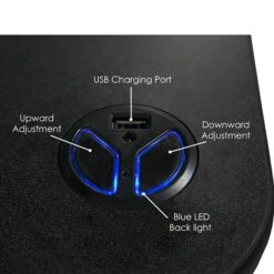 VersaDesk PowerPro 36"W Electric Sit To Stand Desktop Converter With Keyboard Tray & USB Port, Black (SP7643624-00-01) 8 VersaDesk PowerPro 36"W Electric Sit To Stand Desktop Converter With Keyboard Tray & USB Port, Black (SP7643624-00-01) -Ergot Office Furniture Shop sp135451790 s7