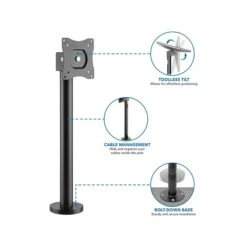 Mount-It! Adjustable POS Monitor Mount, Up To 23", Black (MI-3795) -Ergot Office Furniture Shop sp142111830 s7
