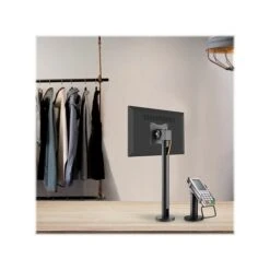 Mount-It! Adjustable POS Monitor Mount, Up To 23", Black (MI-3795) -Ergot Office Furniture Shop sp142111920 s7
