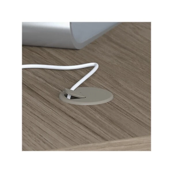 Bush Business Furniture Studio C 72" W L Shaped Desk With 42" W Return Bundle, Modern Hickory (STC049MH) 4 Bush Business Furniture Studio C 72" W L Shaped Desk With 42" W Return Bundle, Modern Hickory (STC049MH) - Image 4