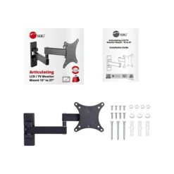 SIIG Adjustable Bracket, Up To 27" Monitor, Black (CE-MT1B12-S2 ) 6 SIIG Adjustable Bracket, Up To 27" Monitor, Black (CE-MT1B12-S2 ) -Ergot Office Furniture Shop sp144564553 s7