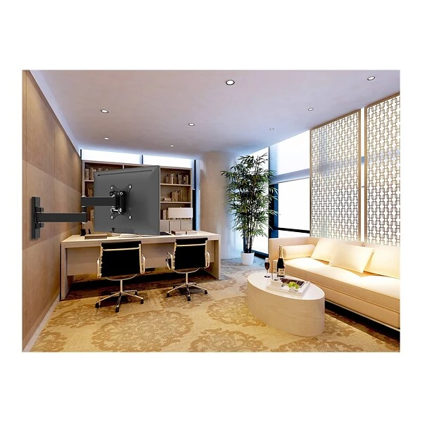 SIIG Adjustable Bracket, Up To 27" Monitor, Black (CE-MT1B12-S2 ) 4 SIIG Adjustable Bracket, Up To 27" Monitor, Black (CE-MT1B12-S2 ) - Image 4