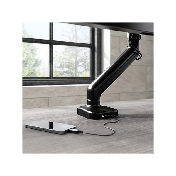 Bush Business Furniture Adjustable Monitor Arm, 17"-32", Satin Black (AC99890-03) 5 Bush Business Furniture Adjustable Monitor Arm, 17"-32", Satin Black (AC99890-03) - Image 5