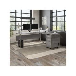 Bush Business Furniture Adjustable Dual Monitor Arm, 17"-32", Satin Black (AC99891-03) 13 Bush Business Furniture Adjustable Dual Monitor Arm, 17"-32", Satin Black (AC99891-03) -Ergot Office Furniture Shop sp146136493 s7