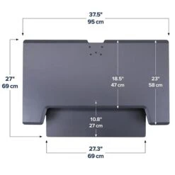 Ergotron WorkFit-TL 37.5"W Adjustable Riser (33-406-085) -Ergot Office Furniture Shop sp147485081 s7