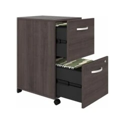 Bush Business Furniture Hybrid 2-Drawer Mobile File Cabinet, Letter/Legal, Storm Gray, 20" (HYF116SGSU-Z) 10 Bush Business Furniture Hybrid 2-Drawer Mobile File Cabinet, Letter/Legal, Storm Gray, 20" (HYF116SGSU-Z) -Ergot Office Furniture Shop sp147608310 s7
