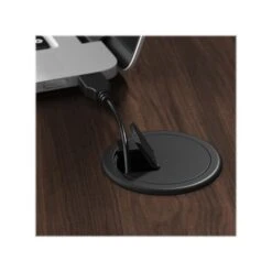 Bush Business Furniture Hybrid 48" W Computer Table Desk With Metal Legs, Black Walnut (HYD248BW) 10 Bush Business Furniture Hybrid 48" W Computer Table Desk With Metal Legs, Black Walnut (HYD248BW) -Ergot Office Furniture Shop sp147608502 s7