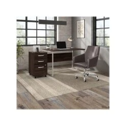 Bush Business Furniture Hybrid 48" W Computer Table Desk With Metal Legs, Black Walnut (HYD248BW) 13 Bush Business Furniture Hybrid 48" W Computer Table Desk With Metal Legs, Black Walnut (HYD248BW) -Ergot Office Furniture Shop sp147608507 s7