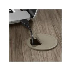 Bush Business Furniture Hybrid 48" W Computer Table Desk With Metal Legs, Modern Hickory (HYD248MH) 10 Bush Business Furniture Hybrid 48" W Computer Table Desk With Metal Legs, Modern Hickory (HYD248MH) -Ergot Office Furniture Shop sp147608513 s7