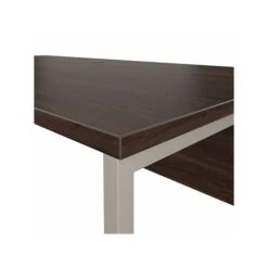Bush Business Furniture Hybrid 72" W Computer Desk, Black Walnut (HYD172BW) -Ergot Office Furniture Shop sp147788086 s7