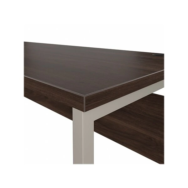 Bush Business Furniture Hybrid 60" W Computer Desk, Black Walnut (HYD260BW) 5 Bush Business Furniture Hybrid 60" W Computer Desk, Black Walnut (HYD260BW) - Image 5