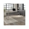 Bush Business Furniture Hybrid 72" W Computer Table Desk With Metal Legs, Platinum Gray (HYD172PG)