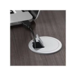 Bush Business Furniture Hybrid 48" W Computer Table Desk With Metal Legs, Storm Gray (HYD248SG) 10 Bush Business Furniture Hybrid 48" W Computer Table Desk With Metal Legs, Storm Gray (HYD248SG) -Ergot Office Furniture Shop sp148020016 s7