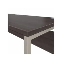Bush Business Furniture Hybrid 72" W Computer Table Desk With Metal Legs, Storm Gray (HYD272SG) -Ergot Office Furniture Shop sp148020039 s7