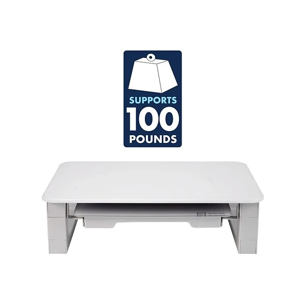 Quartet Adjustable Riser With Dry-Erase Board, White (Q090GMRW01) 3 Quartet Adjustable Riser With Dry-Erase Board, White (Q090GMRW01) - Image 3