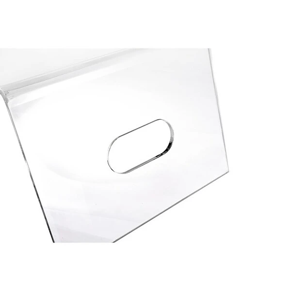 AdirHome Acrylic Monitor Stand, Clear Laptop Riser, Portable TV Screen Tray, Mobile Drawing Table For Bed And Couch 2 AdirHome Acrylic Monitor Stand, Clear Laptop Riser, Portable TV Screen Tray, Mobile Drawing Table For Bed And Couch - Image 2