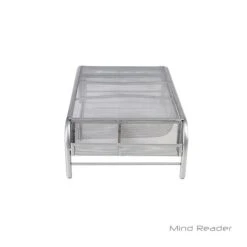 Mind Reader Metal Mesh Monitor Stand With Drawer, Silver (MESHMONSTA-SIL) 10 Mind Reader Metal Mesh Monitor Stand With Drawer, Silver (MESHMONSTA-SIL) -Ergot Office Furniture Shop sp15492442 s7