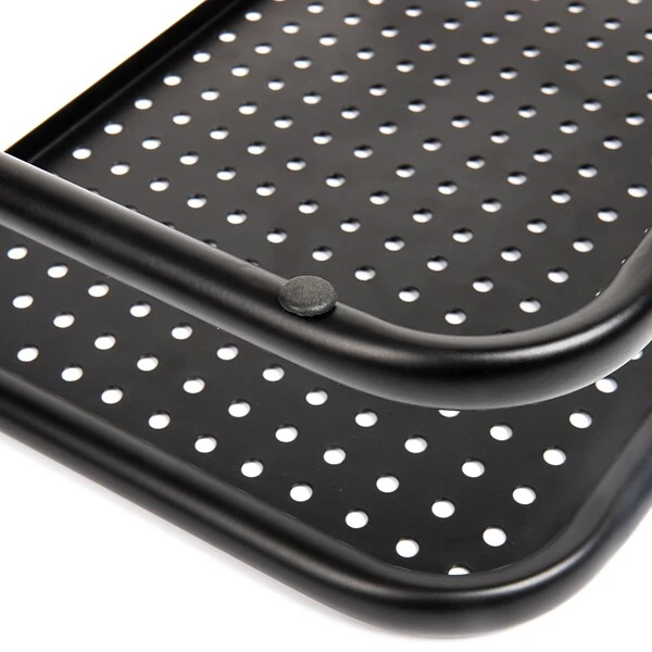 Mind Reader Metal Monitor Stand Riser, Cord Management For IMac/Printer/Laptop/PC, Holds 40 Lbs., 2 Pack, Black (2CHORDMON-BLK) 5 Mind Reader Metal Monitor Stand Riser, Cord Management For IMac/Printer/Laptop/PC, Holds 40 Lbs., 2 Pack, Black (2CHORDMON-BLK) - Image 5