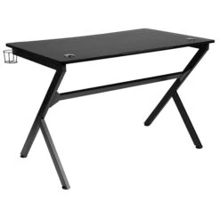 Flash Furniture 45"W Computer Table Gamer Workstation, Black (NANNJTGD1904) 13 Flash Furniture 45"W Computer Table Gamer Workstation, Black (NANNJTGD1904) -Ergot Office Furniture Shop sp155709989 s7
