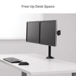 Fellowes Reflex Dual Adjustable Monitor Arm, Up To 27", Black (8502601) 9 Fellowes Reflex Dual Adjustable Monitor Arm, Up To 27", Black (8502601) -Ergot Office Furniture Shop sp161313381 s7