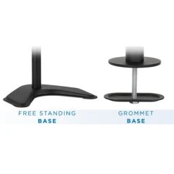 Mount-lt! Adjustable Triple Monitor Stand, Up To 27", Black (MI-2789) 14 Mount-lt! Adjustable Triple Monitor Stand, Up To 27", Black (MI-2789) -Ergot Office Furniture Shop sp163926822 s7