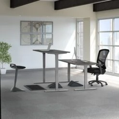 Bush Business Furniture Move 80 Series 23''-49'' Adjustable Standing Desk, Storm Gray/Cool Gray Metallic (HAT7230SGK) 15 Bush Business Furniture Move 80 Series 23''-49'' Adjustable Standing Desk, Storm Gray/Cool Gray Metallic (HAT7230SGK) -Ergot Office Furniture Shop sp164436490 s7