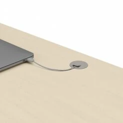 Bush Furniture Salinas 60" L-Shaped Writing Desk, Antique White (SAD260AW-03) -Ergot Office Furniture Shop sp164757296 s7