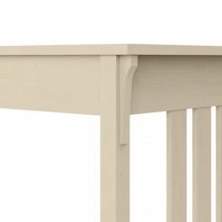 Bush Furniture Salinas 48" Writing Desk, Antique White (SAD148AW-03) -Ergot Office Furniture Shop sp164757329 s7