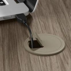 Bush Business Furniture Move 40 Series 28"-48" Adjustable Standing Desk, Modern Hickory/Cool Gray Metallic (M4S6030MHSK) -Ergot Office Furniture Shop sp166198558 s7