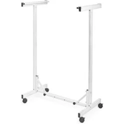 AdirOffice White Steel Expandable Mobile Plan Center (615-WHI)