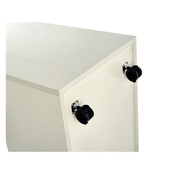 AdirOffice 50-Slot Roll File Cabinet, Mobile, White, 30", 2/Pack (626-WHI-2PK) 4 AdirOffice 50-Slot Roll File Cabinet, Mobile, White, 30", 2/Pack (626-WHI-2PK) - Image 4