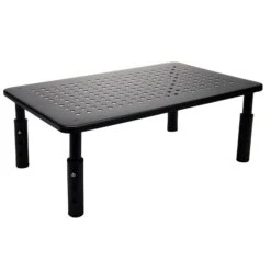 Mind Reader Adjustable Monitor Riser Stands, Black, Set Of 2 Stands (4LEGM2PK-BLK) 12 Mind Reader Adjustable Monitor Riser Stands, Black, Set Of 2 Stands (4LEGM2PK-BLK) -Ergot Office Furniture Shop sp173959942 s7