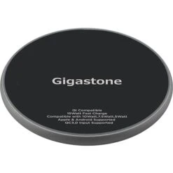 Gigastone Qi Certified Fast Wireless Charging Pad, Black, (GS-GA-9700B-R) 8 Gigastone Qi Certified Fast Wireless Charging Pad, Black, (GS-GA-9700B-R) -Ergot Office Furniture Shop sp173964668 s7