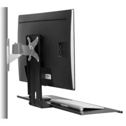Mount-It! Monitor And Keyboard Wall Mount Bracket, Standing Workstation With Floating Keyboard, VESA Mount Required (MI-7917) -Ergot Office Furniture Shop sp17662761 s7