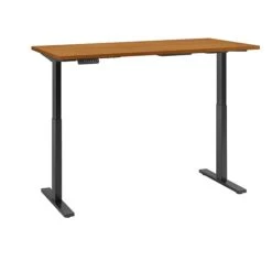 Bush Business Furniture Move 60 Series 60"W Height Adjustable Standing Desk, Natural Cherry (M6S6024NCBK) -Ergot Office Furniture Shop sp20130378 s7
