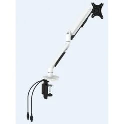 Loctek N Adjustable Monitor Arm, Up To 30", White (Q7)