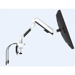 Loctek N Adjustable Monitor Arm, Up To 30", White (Q7) -Ergot Office Furniture Shop sp20234990 s7